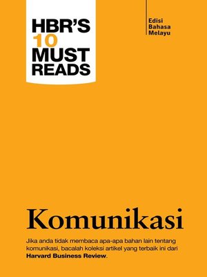 cover image of Harvard Business Review's 10 Must Reads
